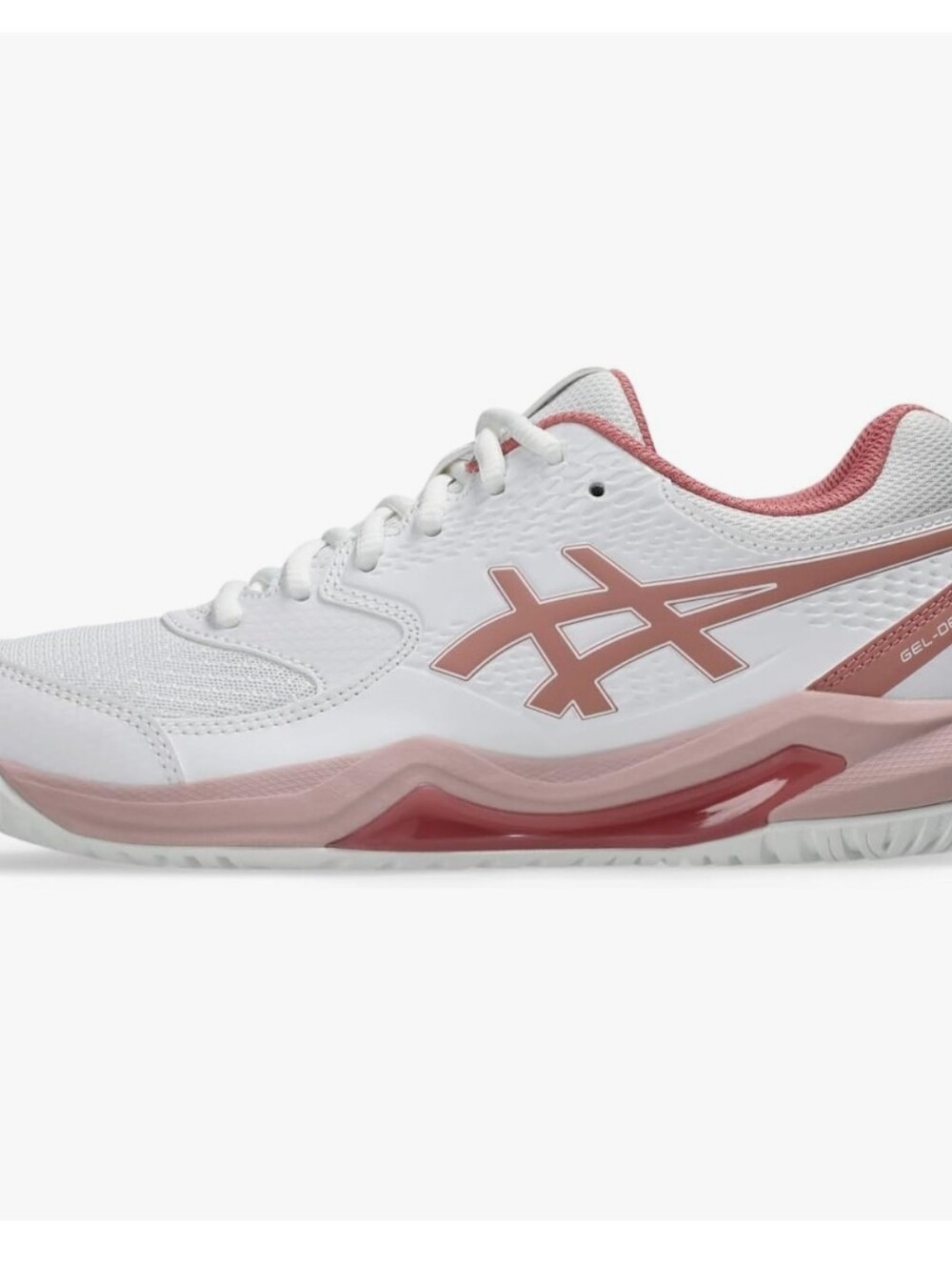ASICS Gel Dedicate 8 Women's White & Pink Court Shoe NWT Size 11.5